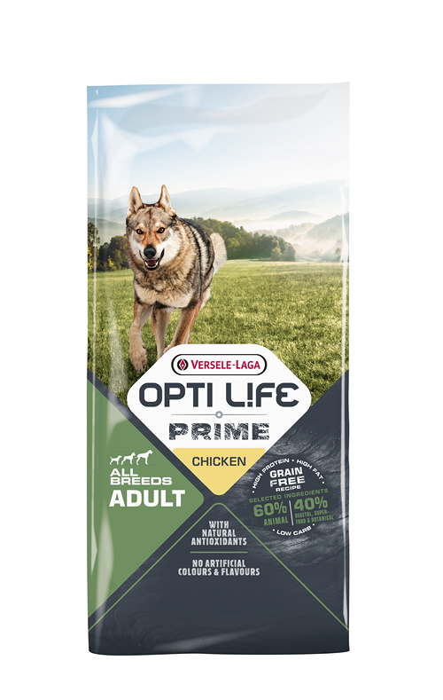 Opti Life Prime Adult Pollo 12,5 kg Pienso para Perros